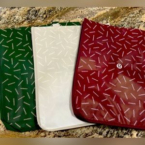 Lululemon 3 Large Reusable Bags